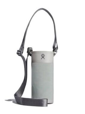 Hydro Flask Bottle Sling - Light Gray Carry Case with Strap